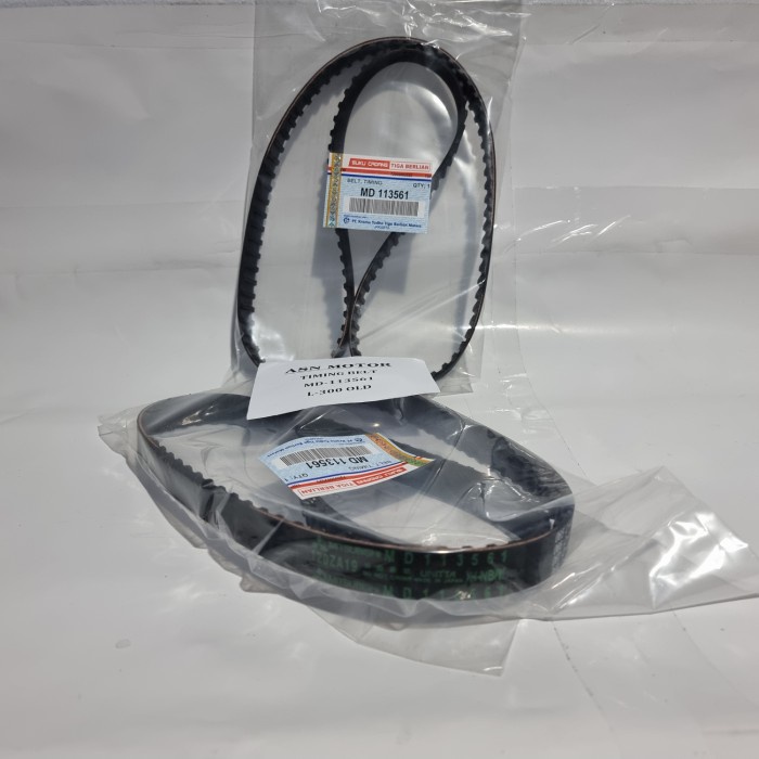 Jual TIMING BELT MITSUBISHI L300 LAMA MODEL GIGI KOTAK TYPE GENUINE