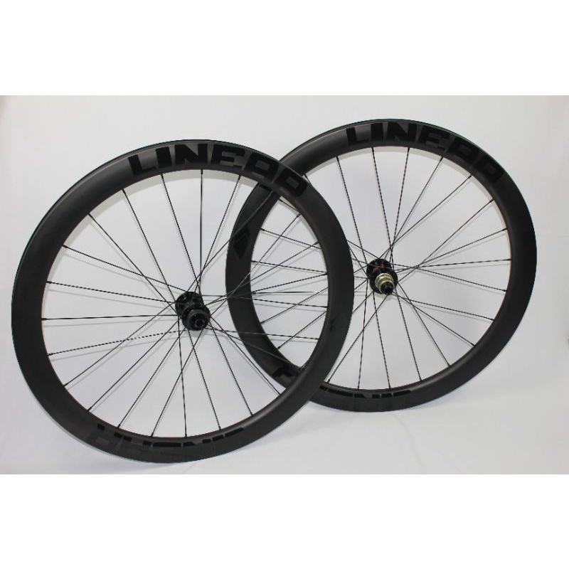 Jual Linear Carbon Wheelset Roadbike 700cx25 11S Glossy (F/R) | Shopee ...