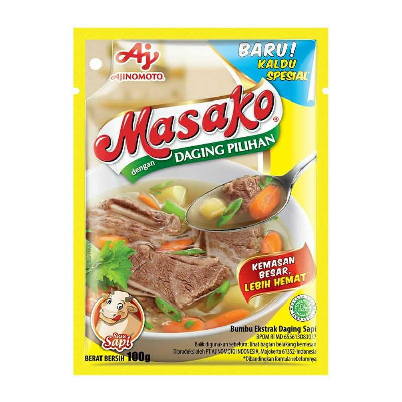Jual Masako Rasa Sapi 2 X 100 gr | Shopee Indonesia