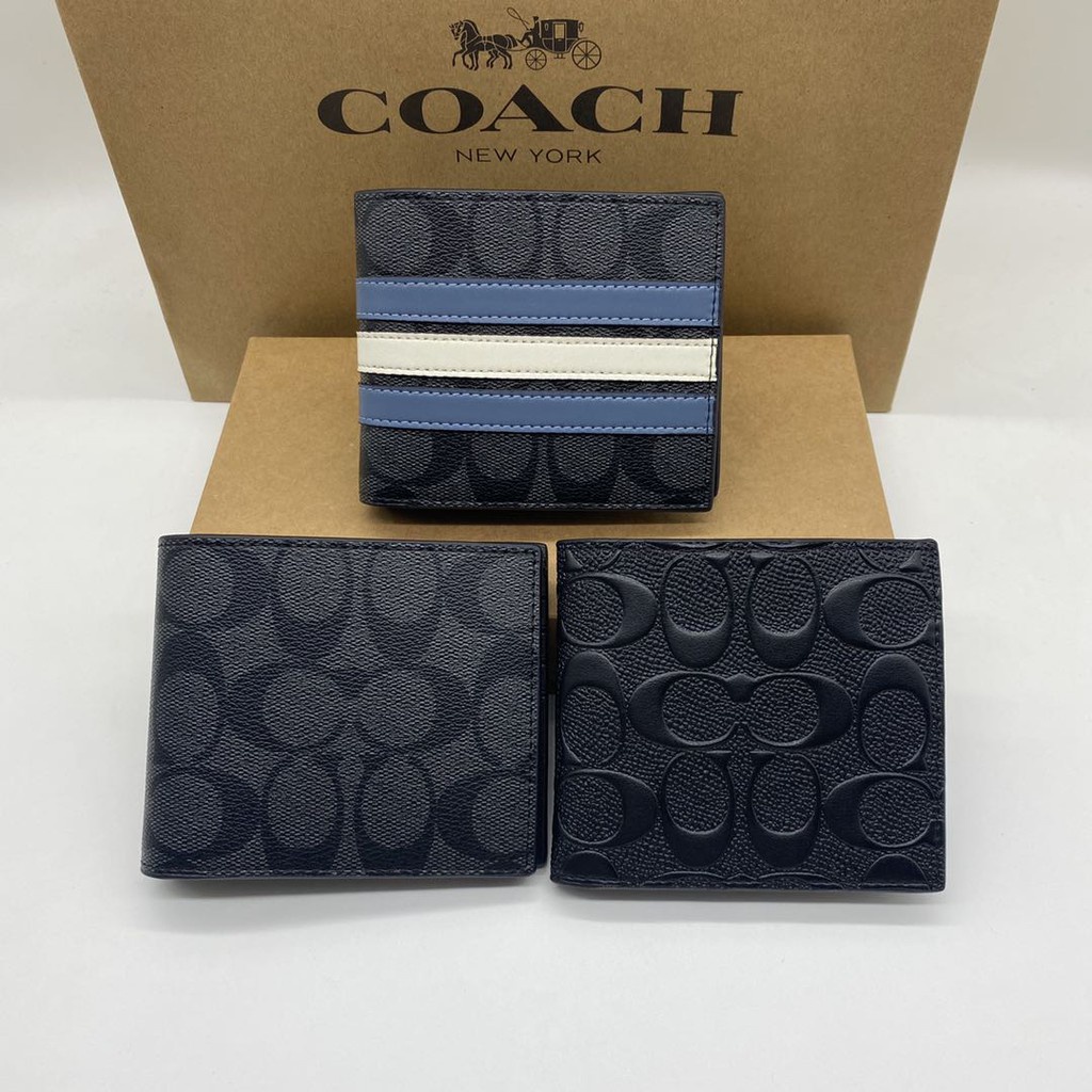 Coach clearance wallet male