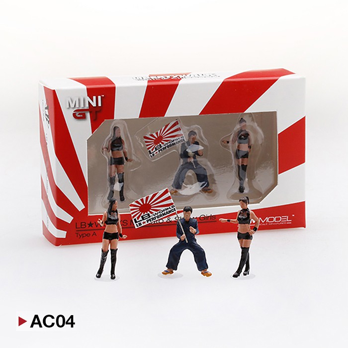 Jual MINIGT MINI GT LB Works / LBWK Figure Mr. Kato & Show Girls