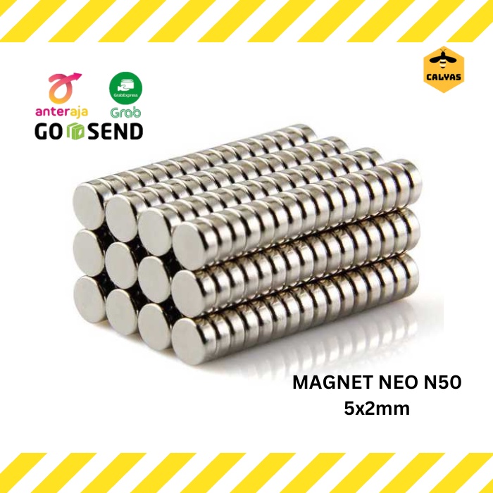 Jual Magnet Neodymium Super Kuat Strong Magnet Ndfeb N35 N50 Shopee