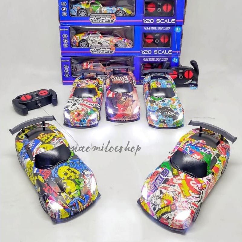 Jual TATO RACER Mainan Mobil remote control Speed Drift Scale 1:18 ...