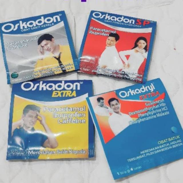 Jual Oskadon Obat Sakit Kepala Oskadon Sp 1 Lembar Satuan Shopee