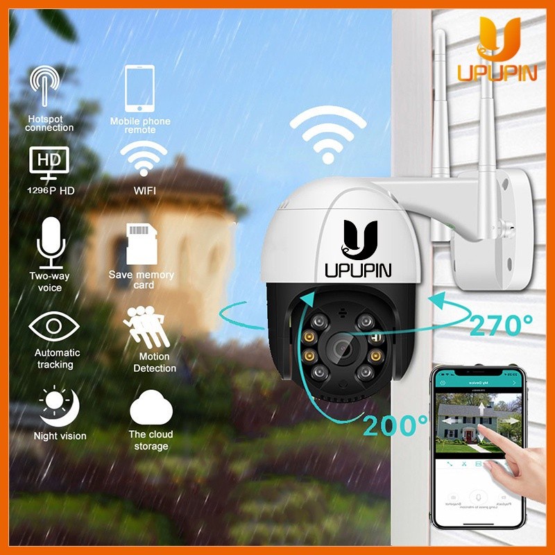 Jual UPUPIN 3MP FULL HD Outdoor Wifi Cctv IP Camera Waterproof NVR DVR ...