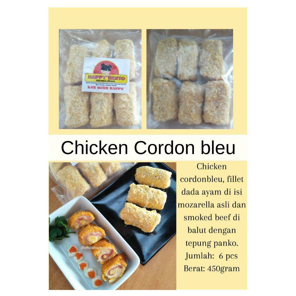 Jual Chicken Cordon Bleu ( Frozen Food ) | Shopee Indonesia