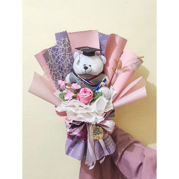 Jual BUKET WISUDA | GRADUATION BOUQUET DEWASA ANAK | Shopee Indonesia