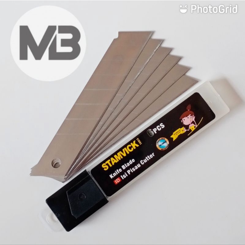 Jual Refill Isi Cutter Kater 1 Pack 6 Pcs | Shopee Indonesia