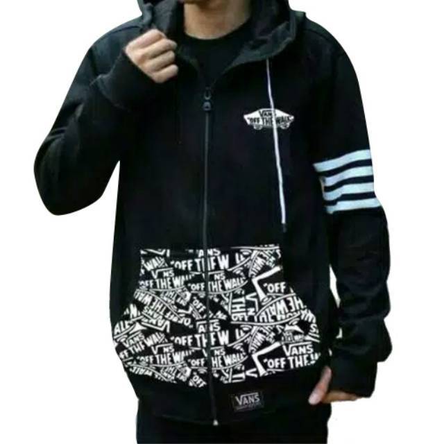 Jaket vans off 2025 the wall batik