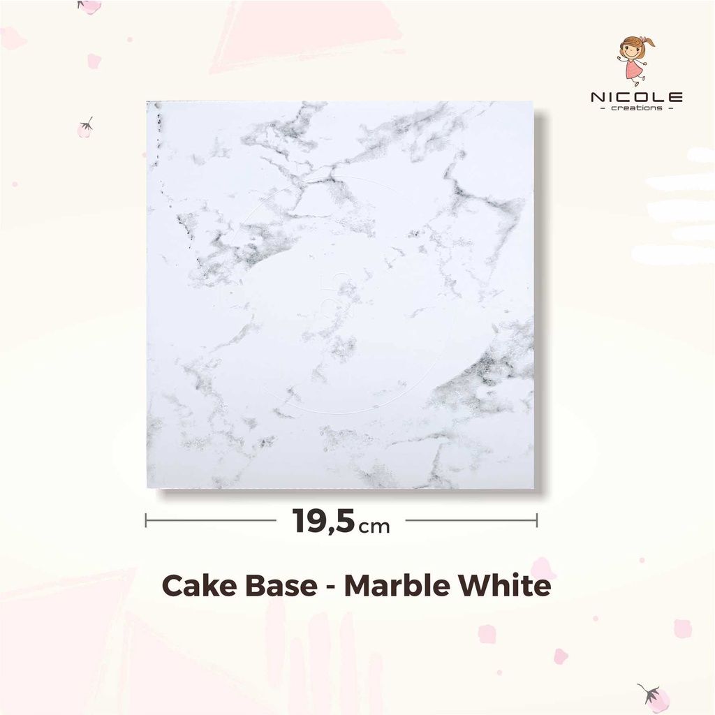 Jual Model Baru Cake Base Tatakan Kue Alas Kue Bottom Marble Cake Cm By Nicole Creation L J