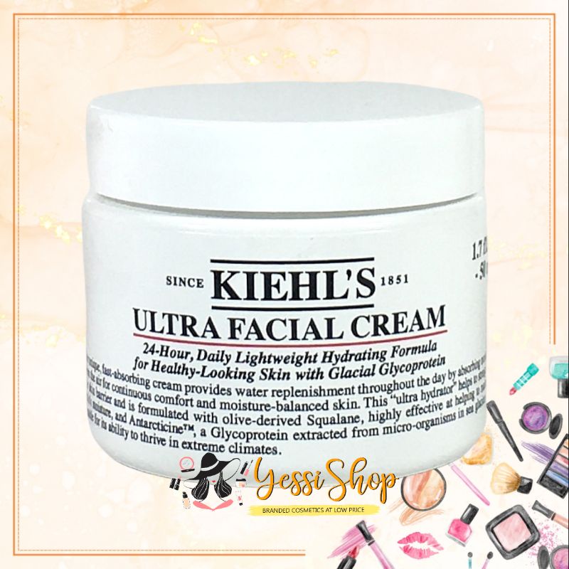 Jual Kiehls Ultra Facial Cream 50ml 7ml Shopee Indonesia