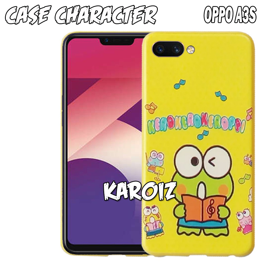 Jual 3D Case Oppo A3S Softcase Karakter Hello Kitty Doraemon