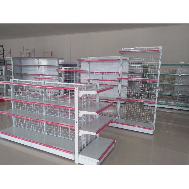 Jual Rak Display Minimarket Dc15 Double Tinggi 120cm | Shopee Indonesia