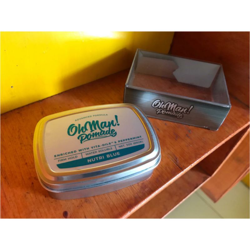 Jual Ohman Nutri Blue Pomade | Shopee Indonesia