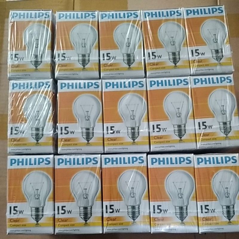 Jual lampu pijar 15watt philips | Shopee Indonesia