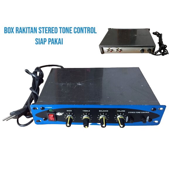 Jual BOX RAKITAN POWER STEREO TONE CONTROL SIAP PAKAI | Shopee Indonesia