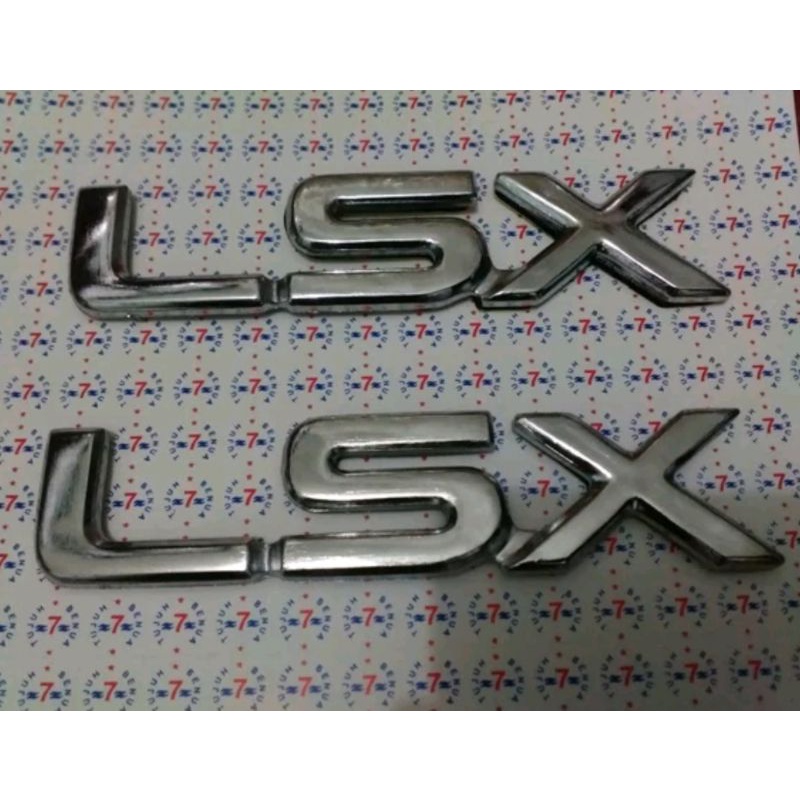 Emblemas Personalizados LSX – Logo Con Pernos De Aluminio Para Swap LS, Par De Insignias (lado Izquierdo, Derecho Y Trasero)