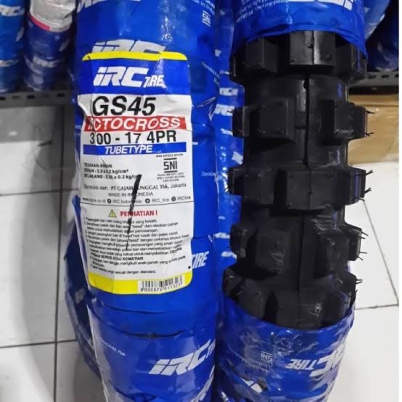 harga ban trail irc gs 45 ring 17