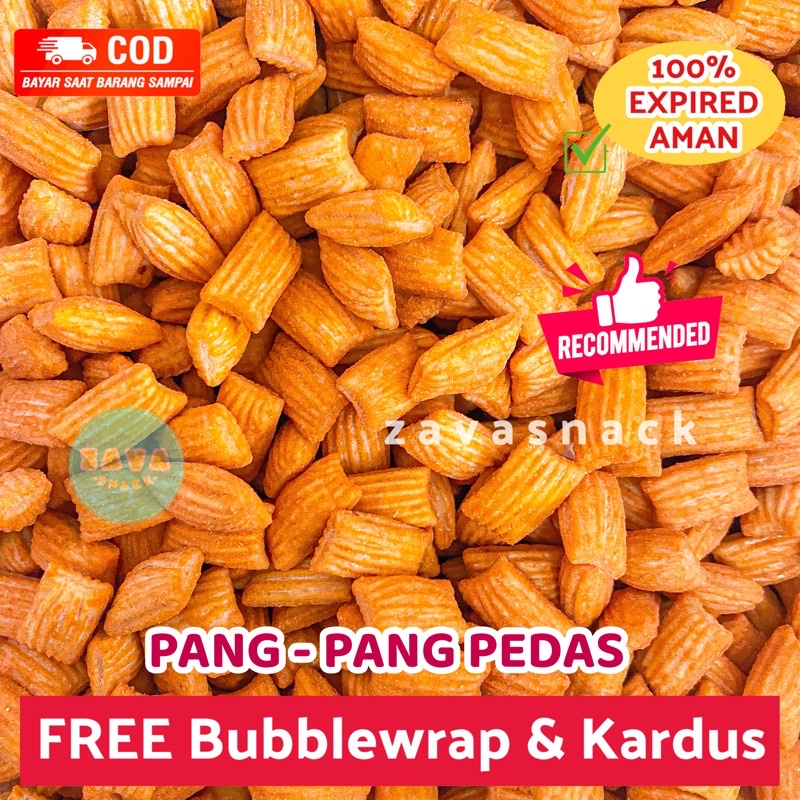 Jual Terlaris 250 Gr Pang Pang Pedas Grosir Snack Kiloan Cemilan