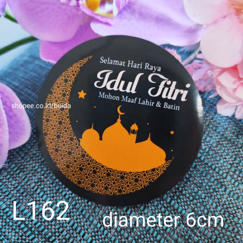Jual Stiker Sticker Label hangtag Lebaran Selamat Hari Raya Idul Fitri ...