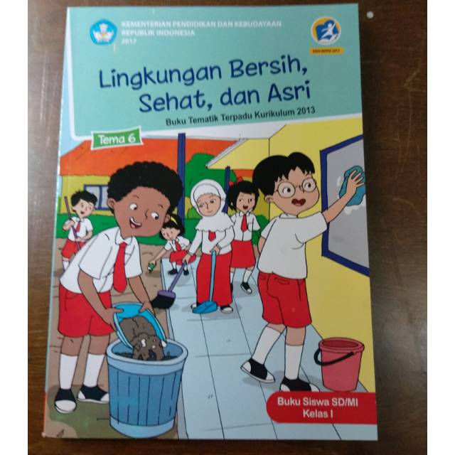 Jual Buku Tematik Sd K13 Kelas 1 Tema 6 Revisi 2017 Lingkungan