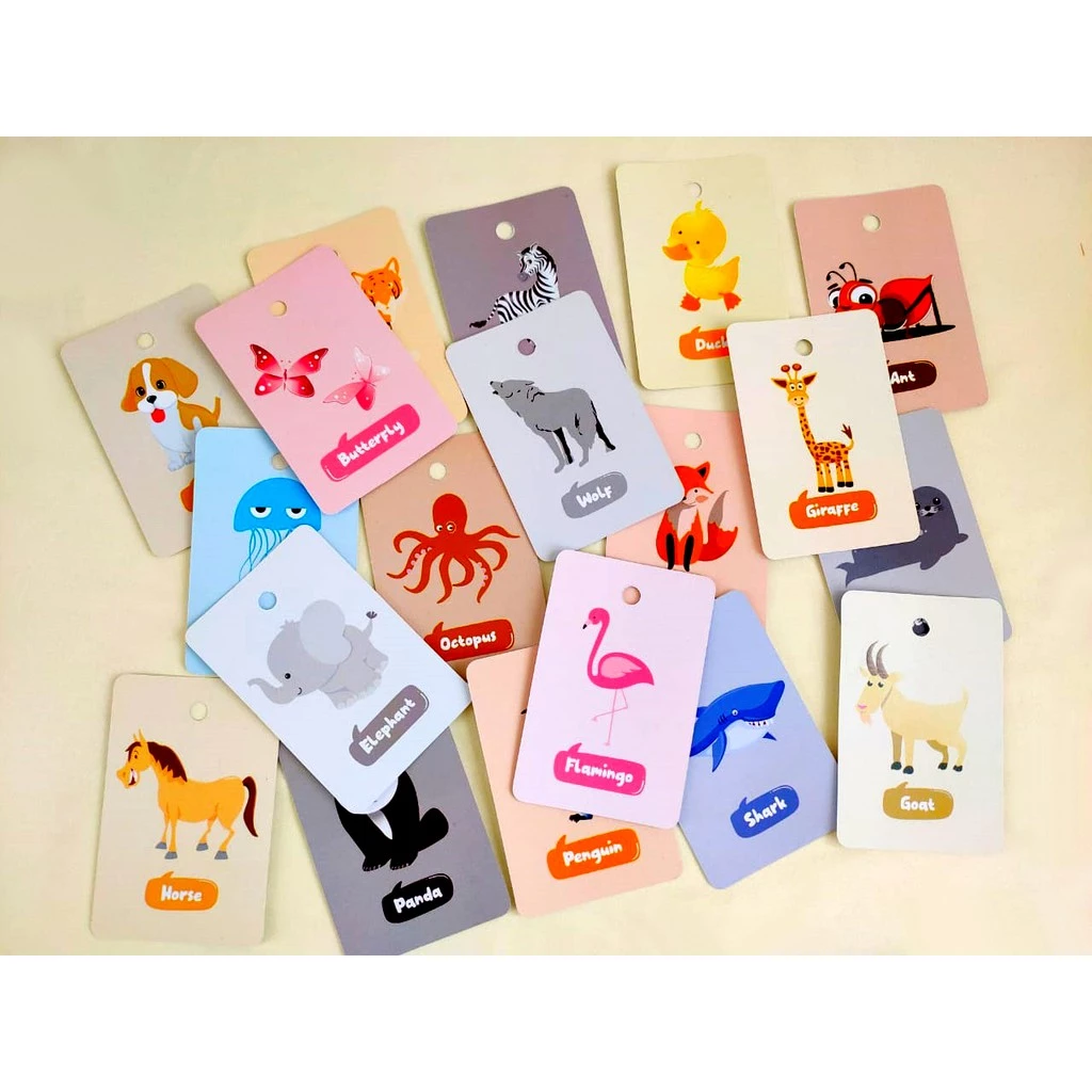 Flashcard seri hewan - 4