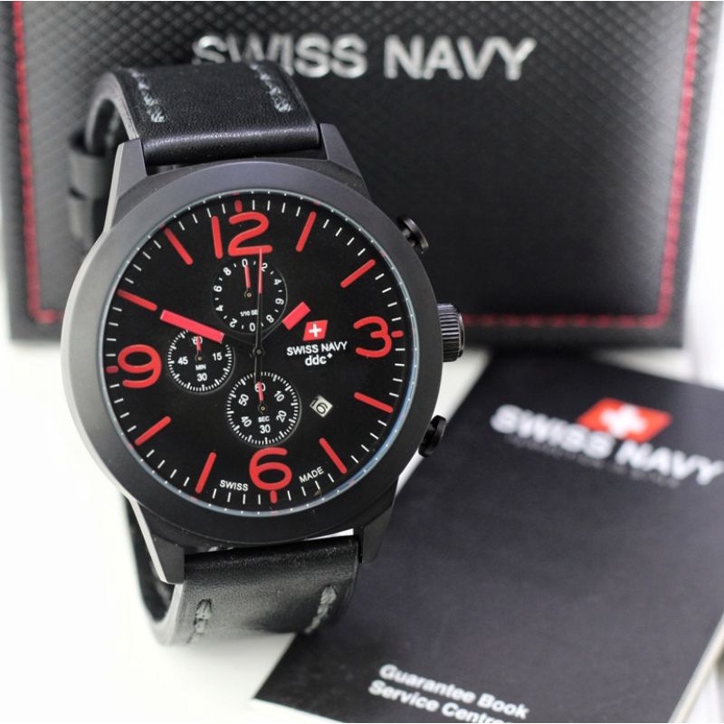 Jual Jam tangan pria SWISS NAVY 8916 chronograph original Shopee Indonesia