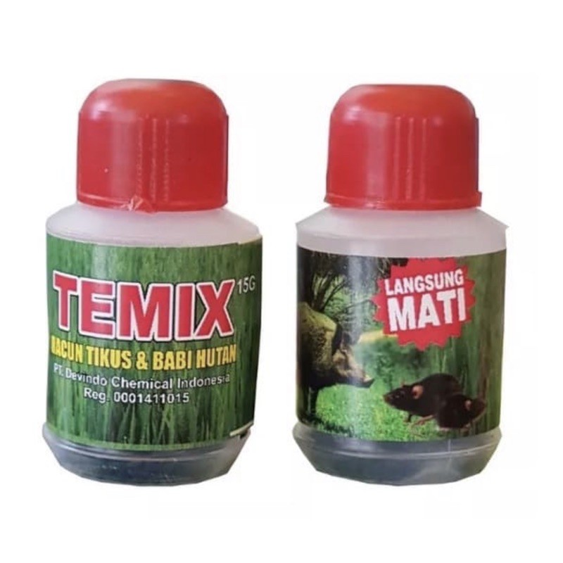Jual TEMIX Asli / TEMIX Original / Temik racun tikus babi mati ditempat ...