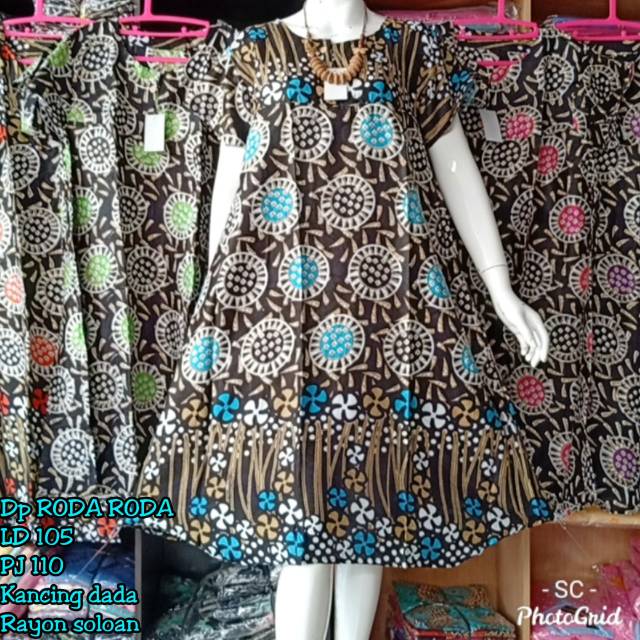 Jual batik solo motif roda delman | Shopee Indonesia