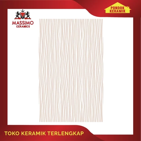 KERAMIK DINDING MASSIMO 25X40 CANADA L CREAM
