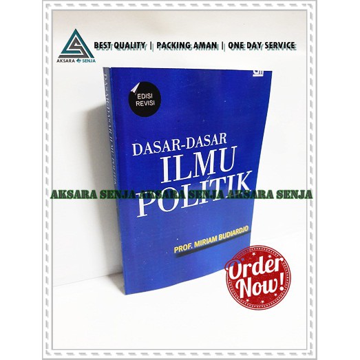 Jual DASAR DASAR ILMU POLITIK EDISI REVISI - MIRIAM BUDIARDJO | Shopee ...