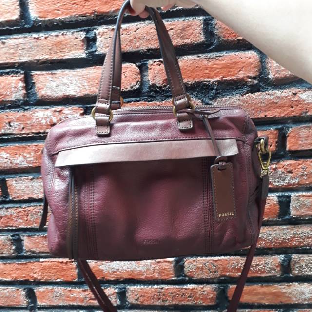 Fossil molly satchel sale