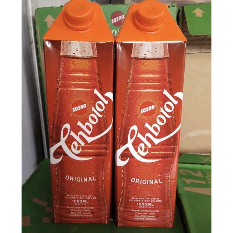 Jual Teh Botol 1L / Teh Botol 1 Liter | Shopee Indonesia