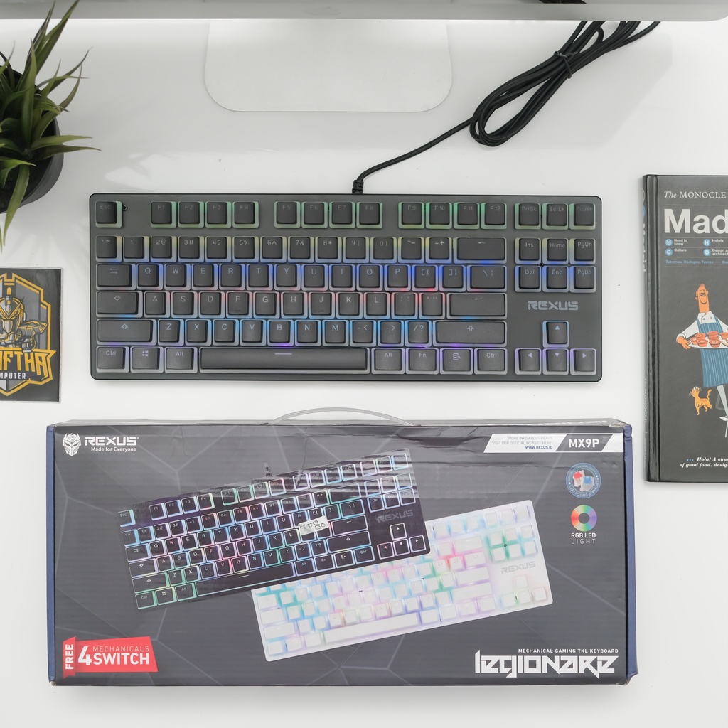 Jual Keyboard Gaming Rexus MX9 Pudding | Shopee Indonesia