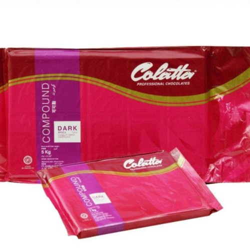 Jual Coklat Compound COLATTA DARK CHOCO 5 kg / DCC Colatta 5 Kg ...