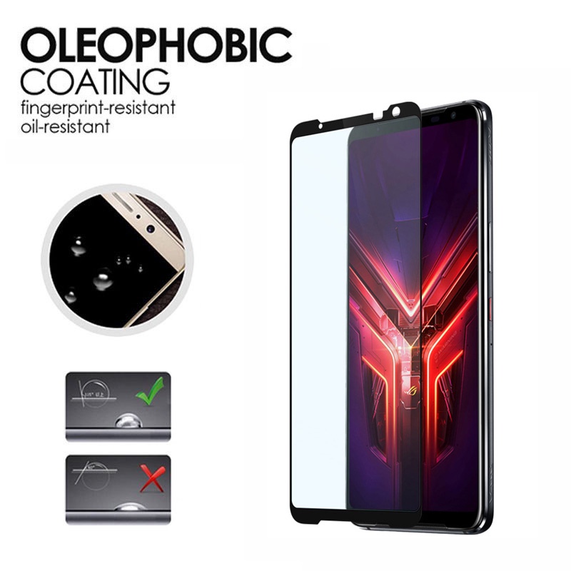 Jual Pelindung Layar Tempered Glass Asus ROG Phone Paket in