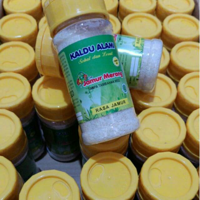 Jual Kaldu Alami Jamur Merang Rasa Original Botol 100 Gram Shopee