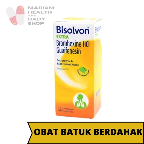 Jual Bisolvon Extra Sirup 60 Ml - Obat Batuk Berdahak | Shopee Indonesia