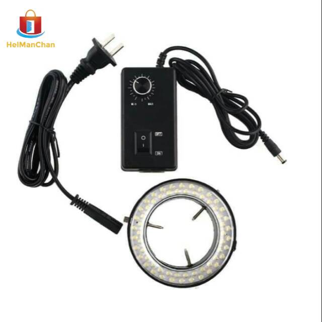 Jual Lampu Microscope Kj P Black Led Shopee Indonesia