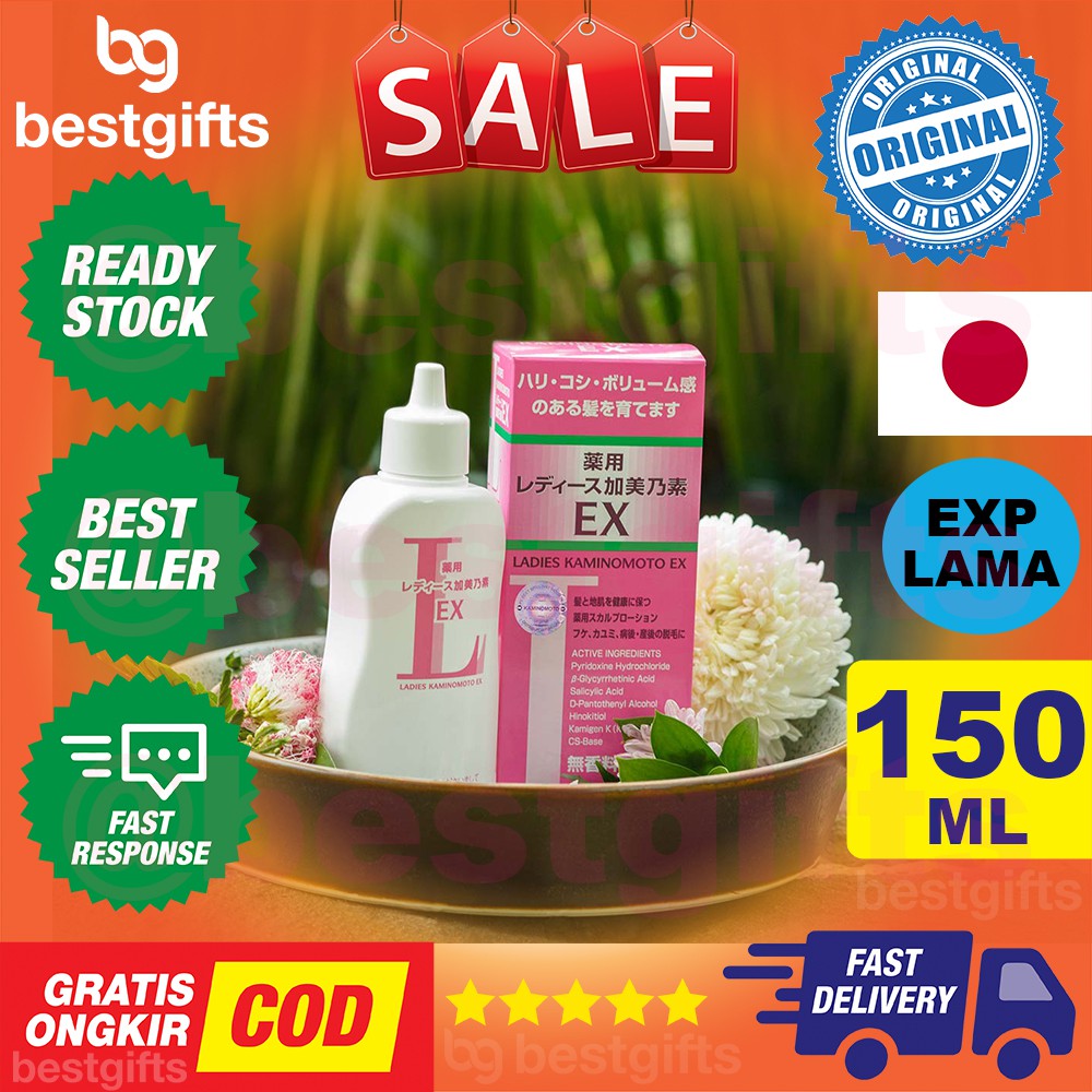 Jual KAMINOMOTO LADIES EX HAIR GROWTH ACCELERATOR TONIC PINK TONIK