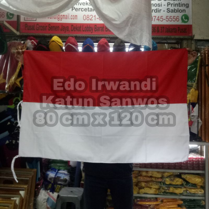 Jual Bendera Merah Putih Ukuran Cm X Cm Bahan Katun Sanwos Berkualitas Shopee Indonesia