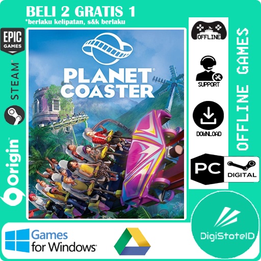 Jual Planet Coaster Thrillseeker Edition Game PC Shopee Indonesia