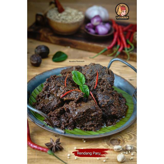 Jual Rendang Paru Uniadek 250g Shopee Indonesia