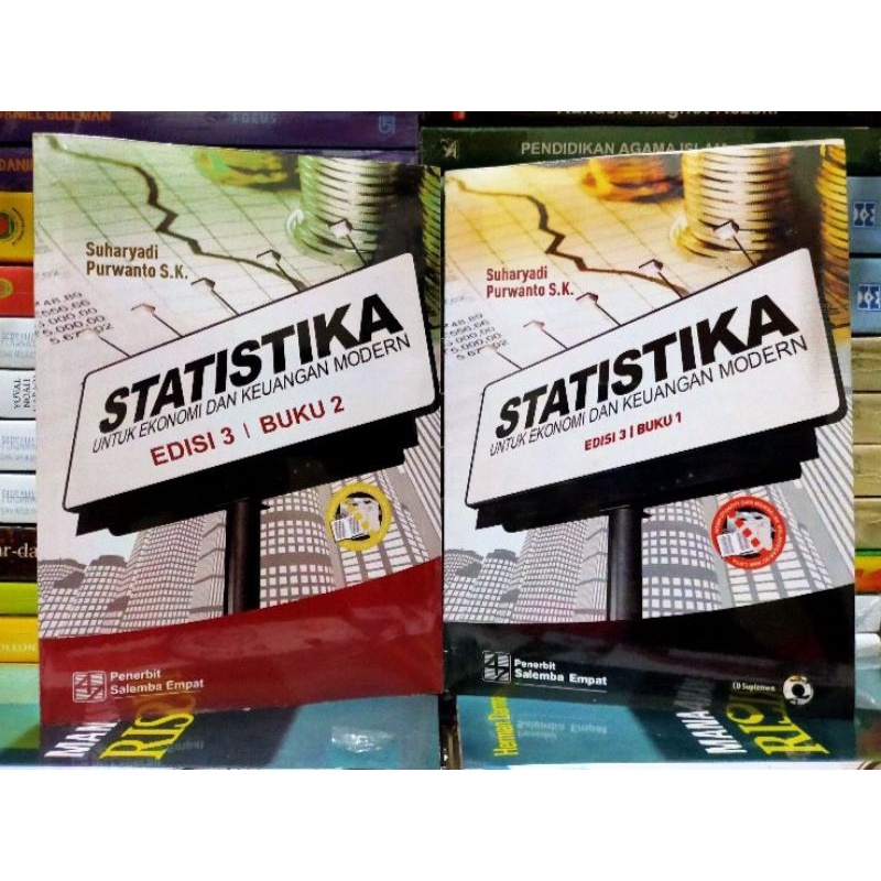 Jual Paket Buku Statistika Untuk Ekonomi Dan Keuangan Modern Edisi 3 ...