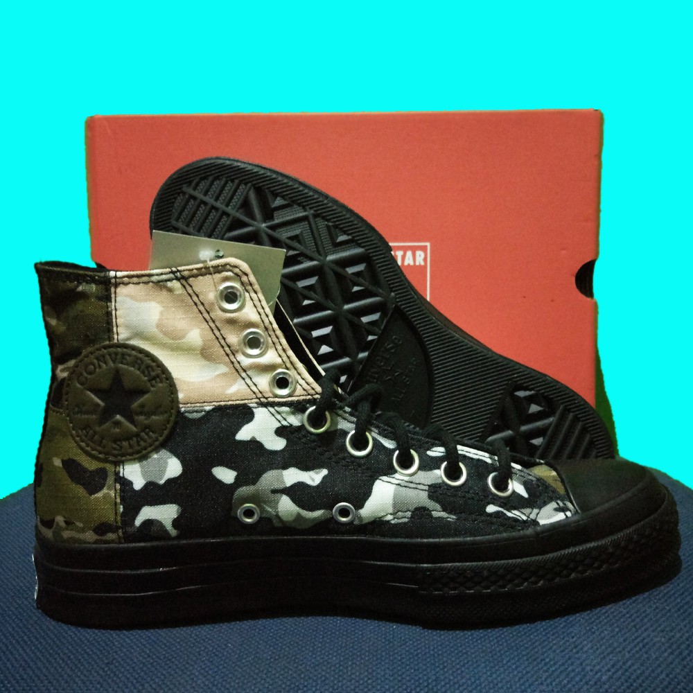 Jual Sepatu Sneaker Converse Chuck Taylor 70 Hi Blocked Camo