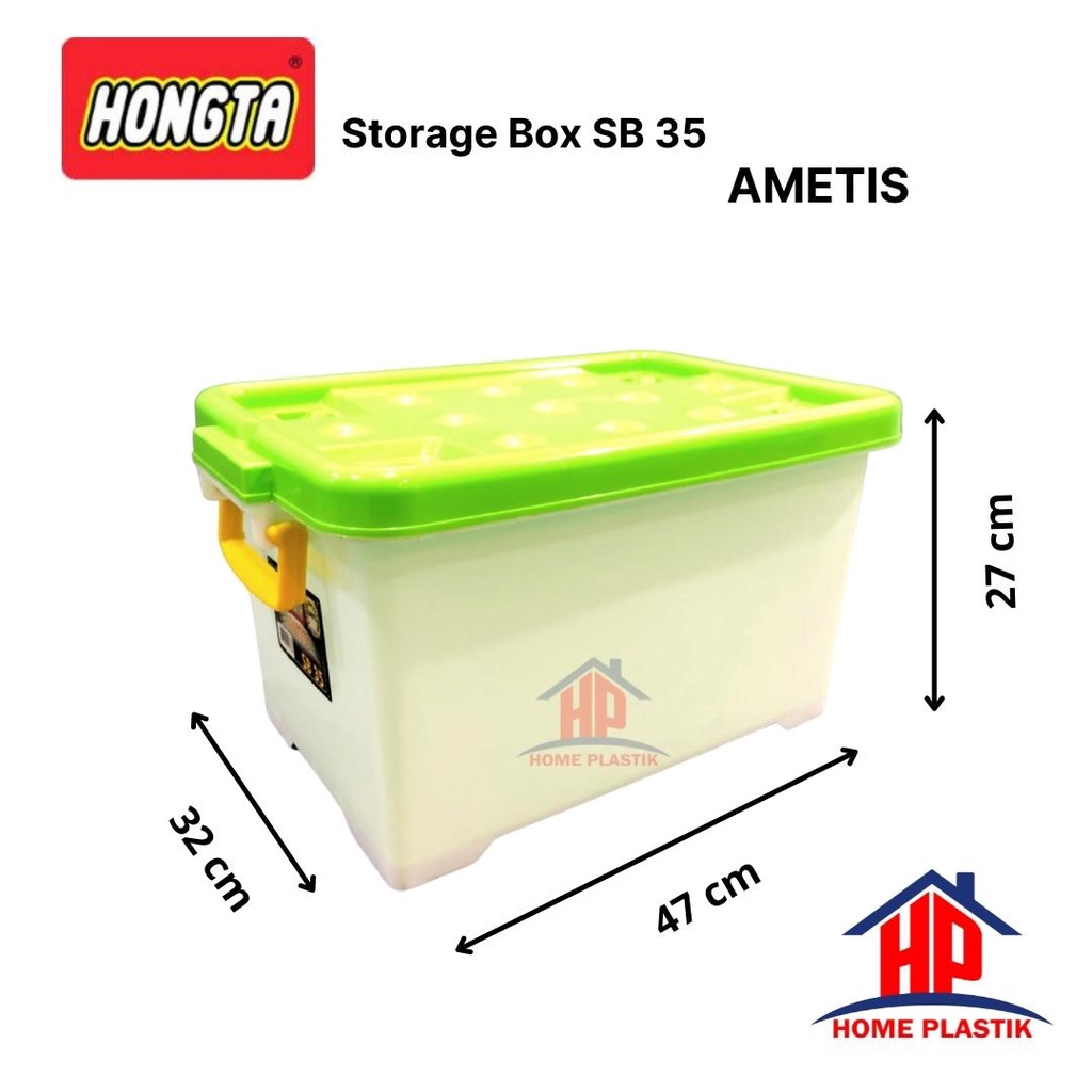 Jual HONGTA - Container Box / Storage Box SB 35 / Tempat Penyimpanan ...