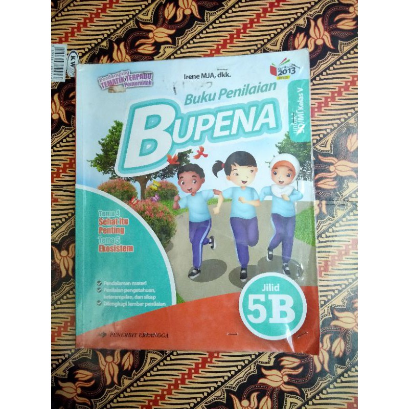 Jual BUKU BUPENA 5B SD ERLANGGA | Shopee Indonesia