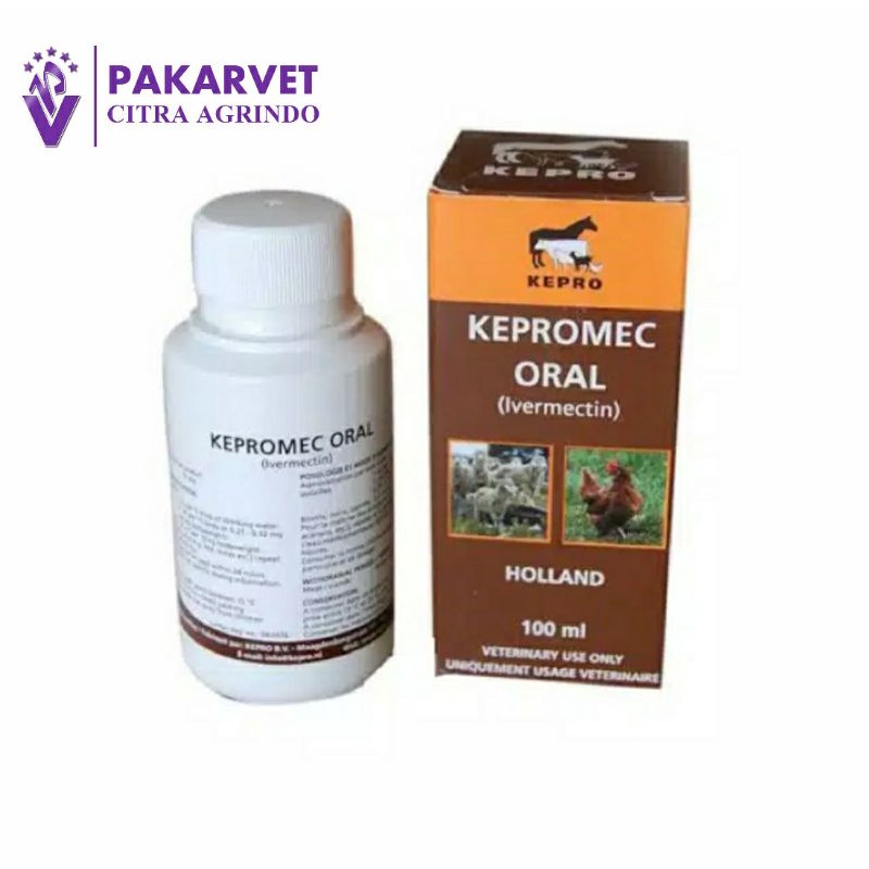 Jual KEPROMEC ORAL 100ml Untuk Mengatasi Cacingan Dan Kutu Pada Hewan ...