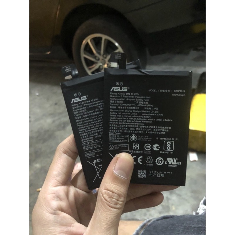 Bateria Nova Asus C11p1609 Zenfone 3 Max Zc553kl Original - Escorrega o