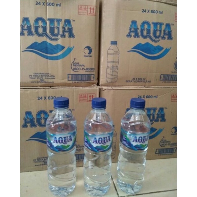 Jual Aqua Gelas 220 Ml Aqua Botol Sedang 600 Ml Per 1 Dus 100 Asli Shopee Indonesia 3900